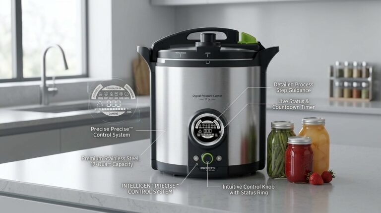 Pressure Canning with the Presto 02152 17-Quart Digital Pressure Canner